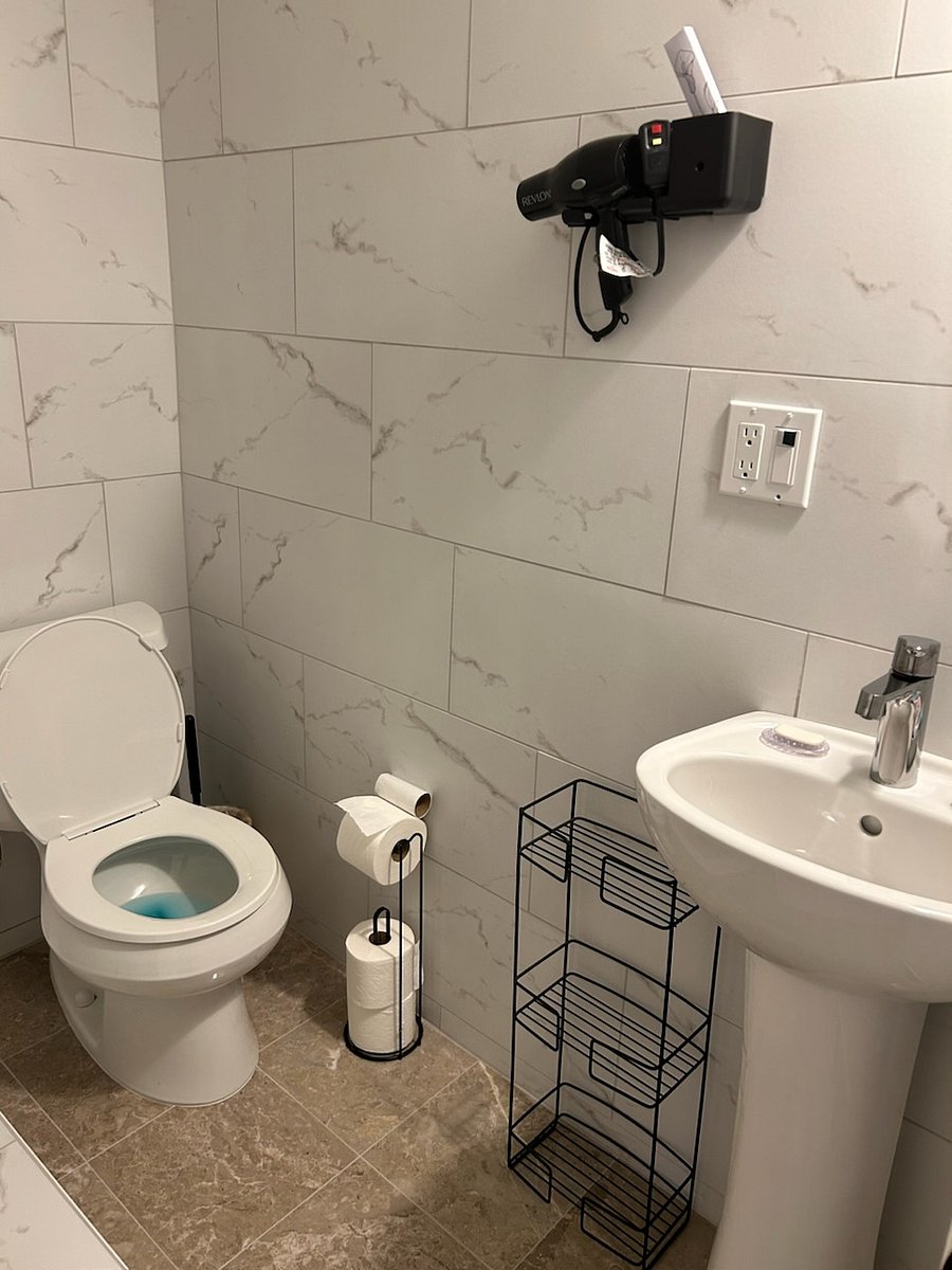 Downstairs half bath