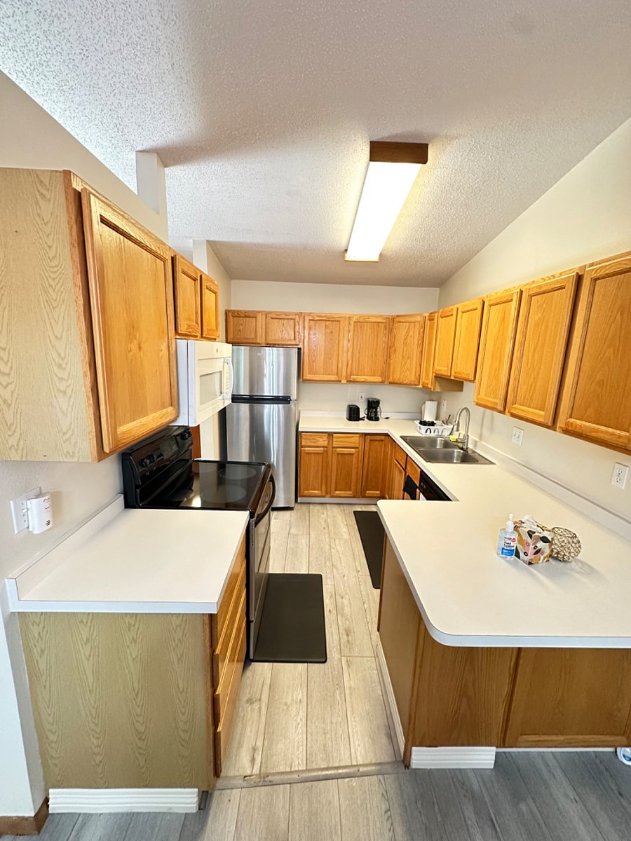 Upstairs full kitchen