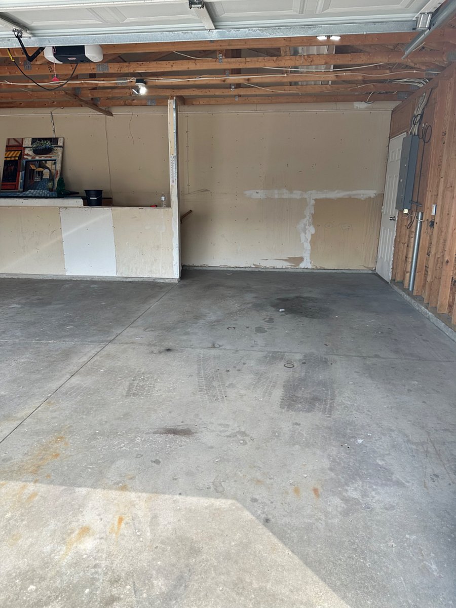 Two car garage