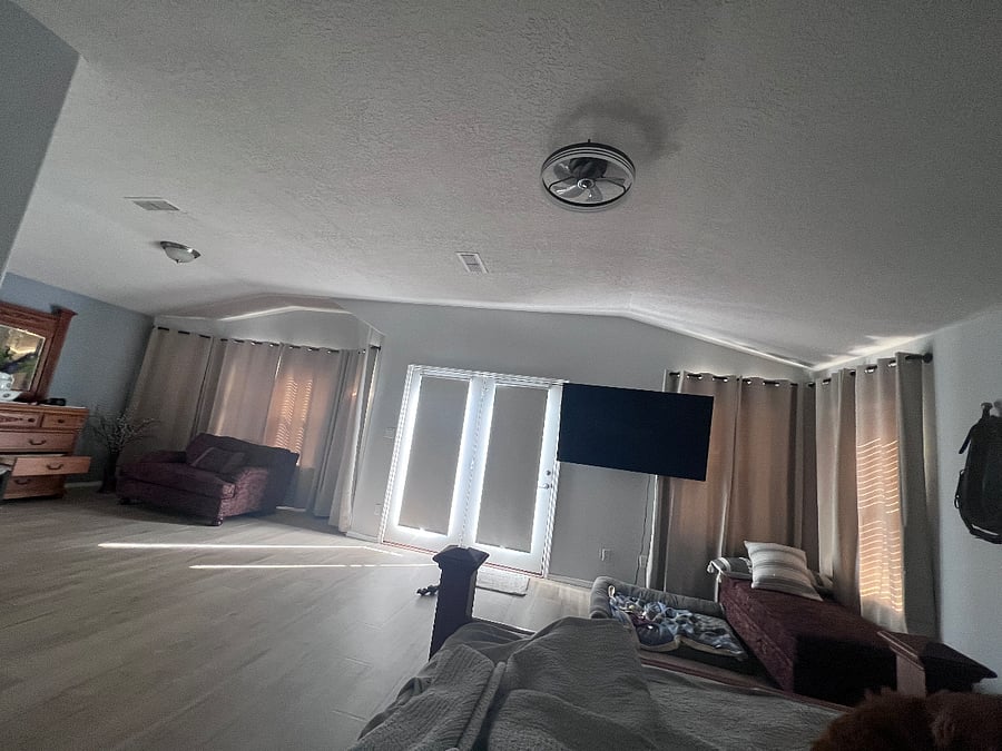 New blackout drapes and shades