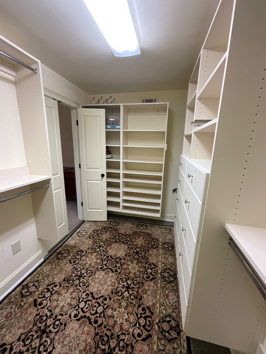 Bedroom closet.