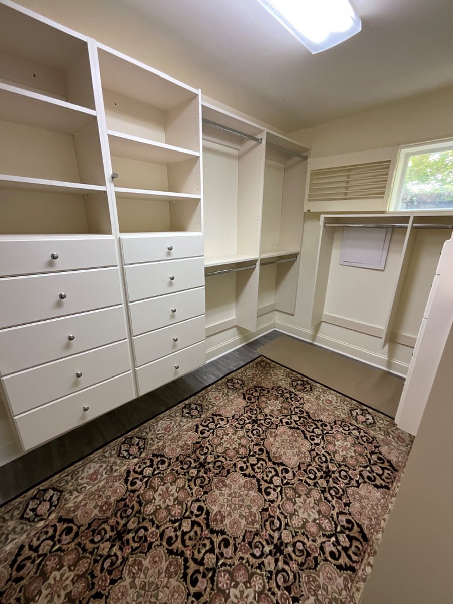 Bedroom closet.