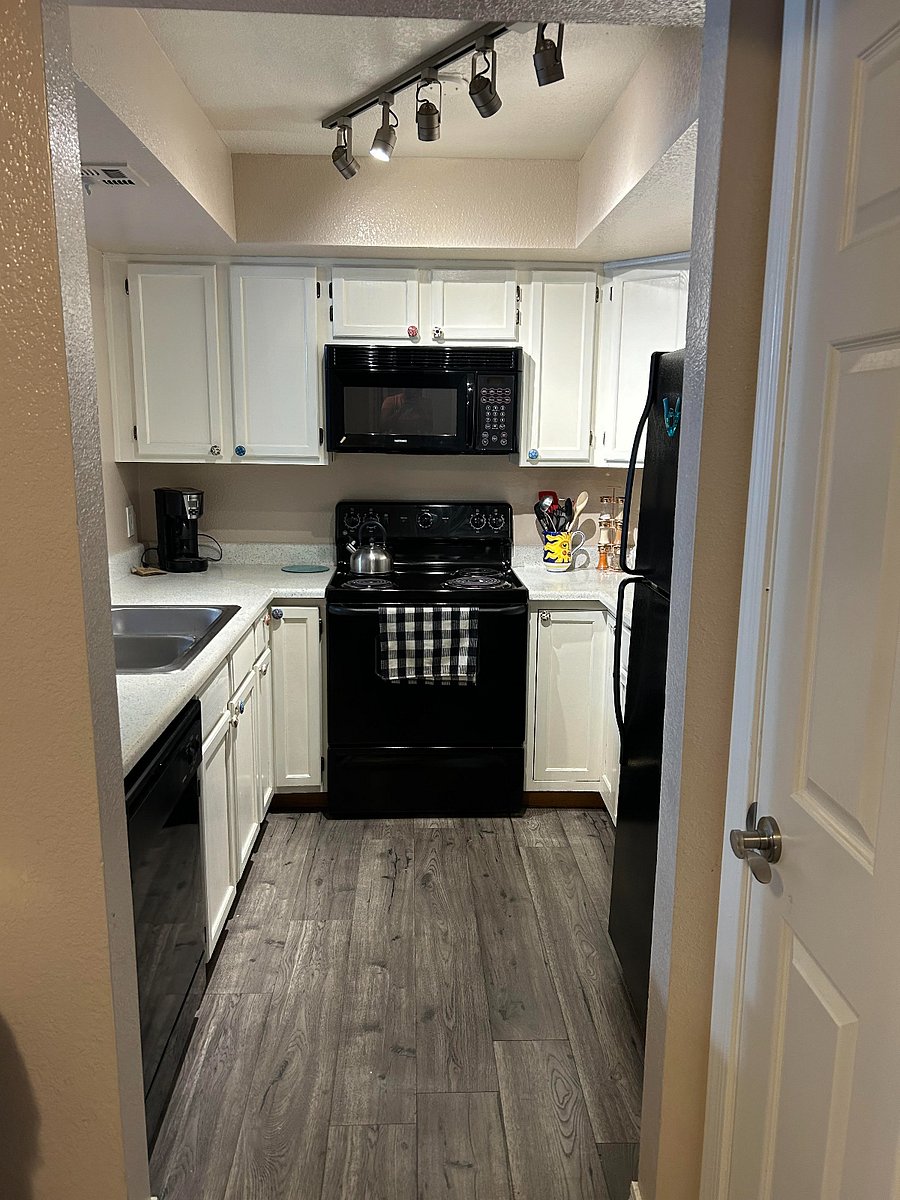 kitchen with the necessities