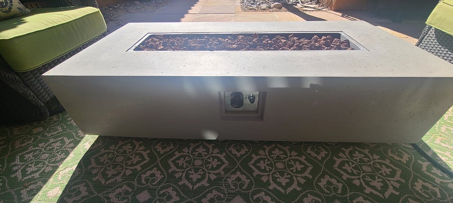 Firepit in Courtyard