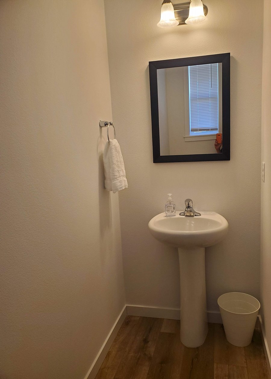 Downstairs half bathroom