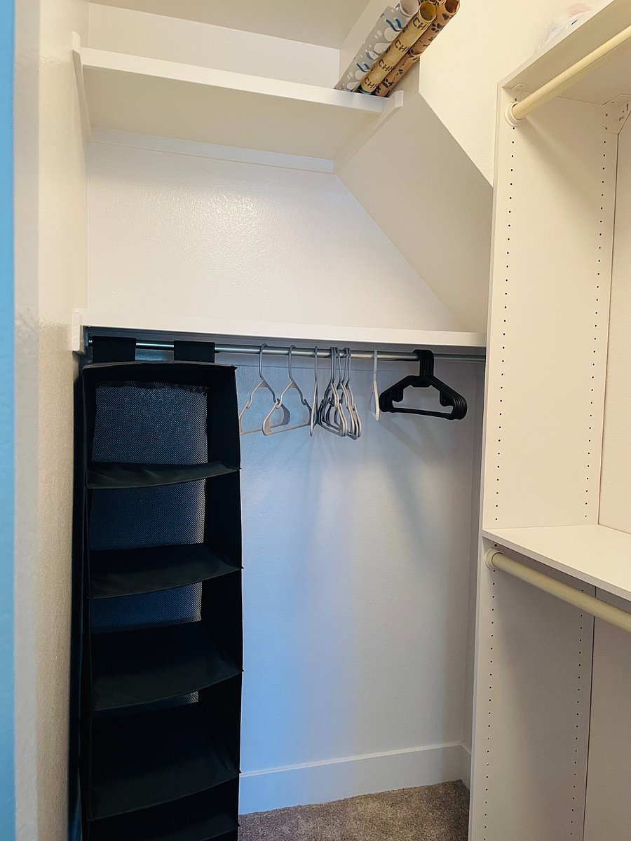 Bedroom #2 walk in closet