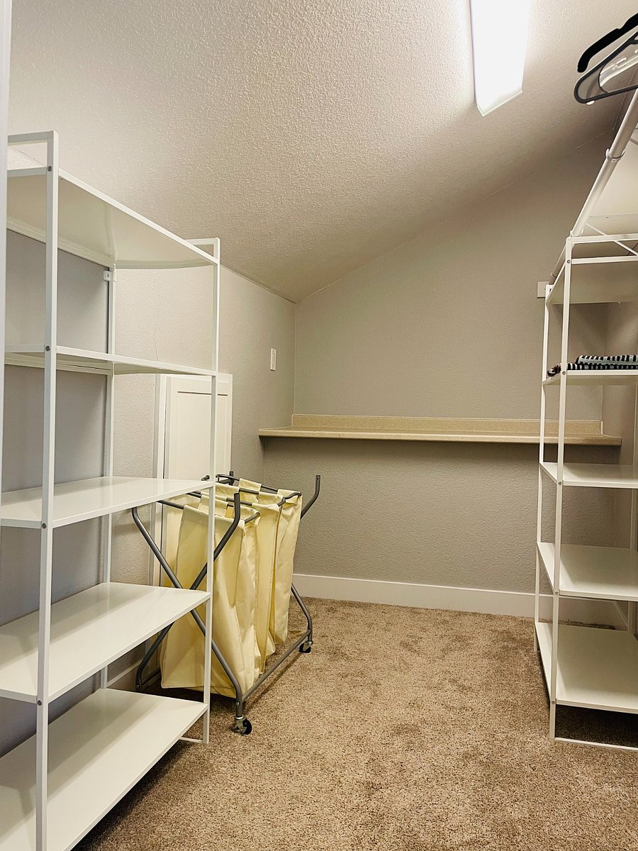 Bedroom #1 walk in closet