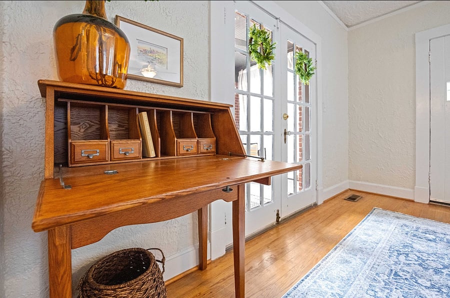 Lots of hidden storage throughout the home