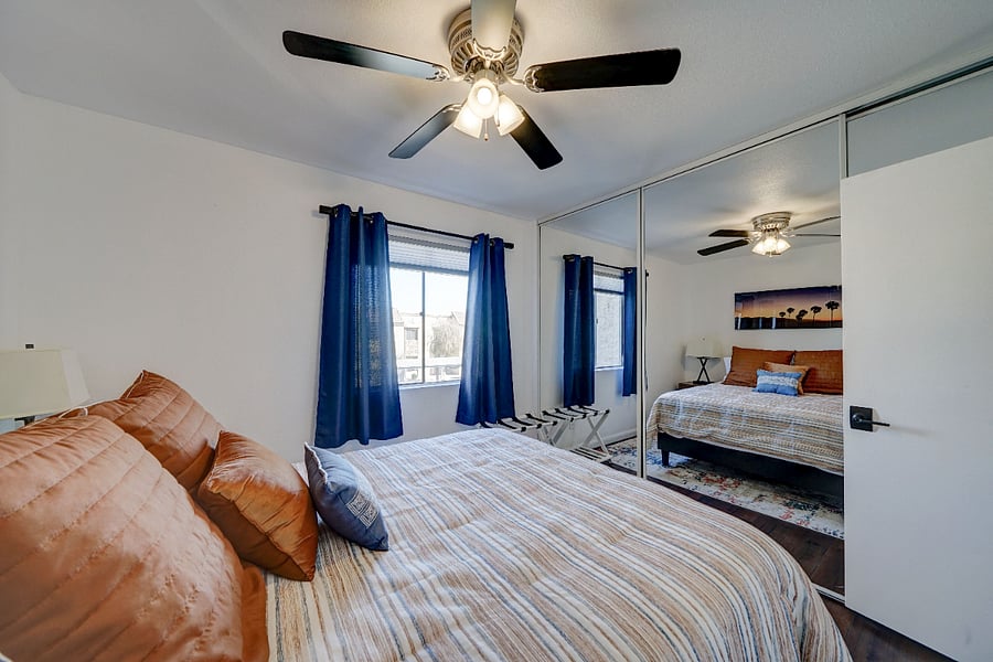Guest Bedroom with Full Closet