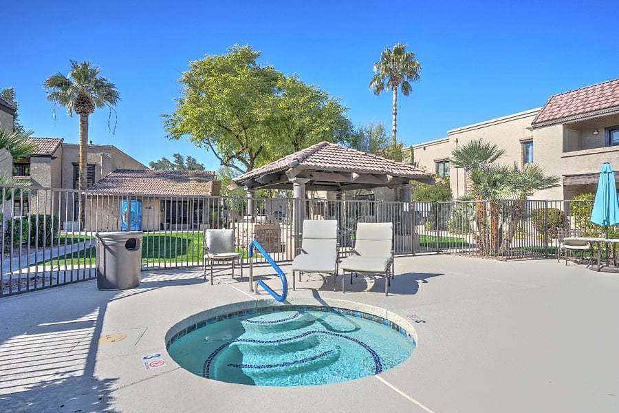 Hot Tub at Center of Community next to Pool #1