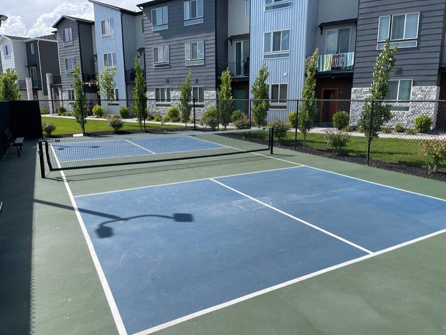 Pickleball court