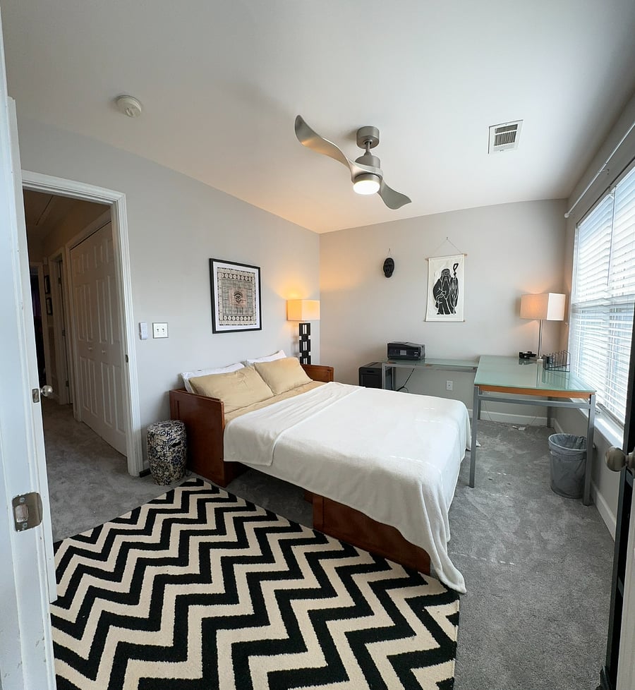 Murphy Bed chest pulls out to queen bed.
