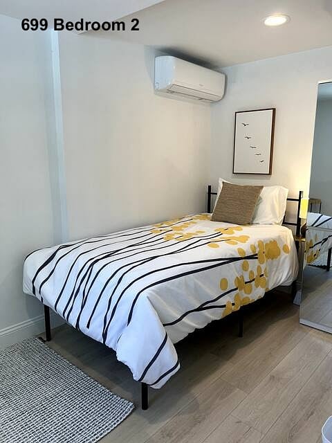 699 (downstairs) - Bedroom 2, A/C, heater