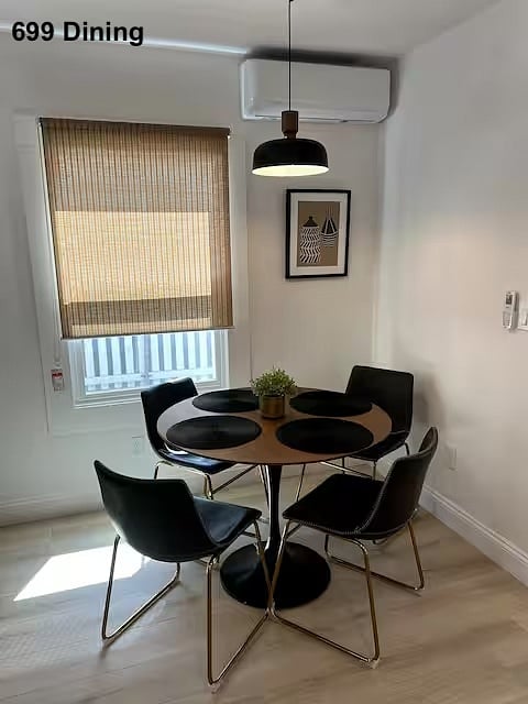 699 - dining room with A/C, heater