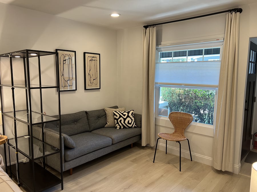 Studio Unit 697 (downstairs) - living room