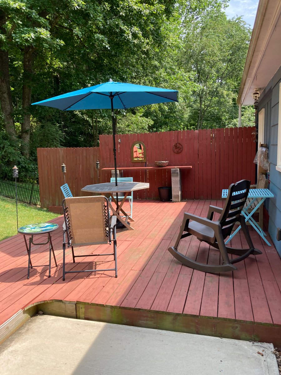 Back deck