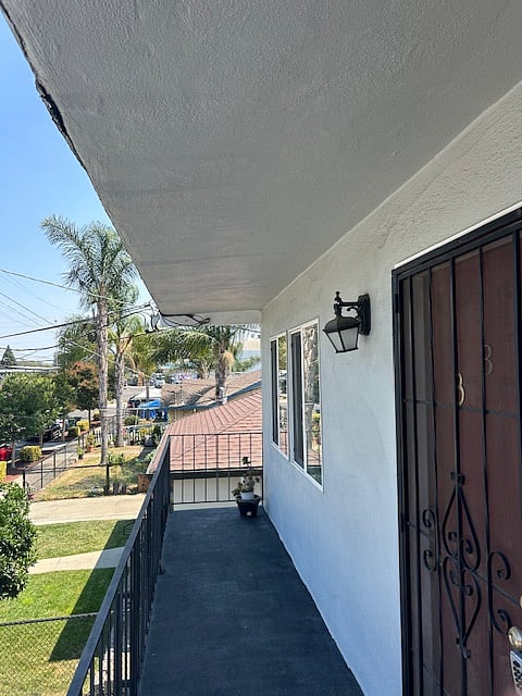 Front door view