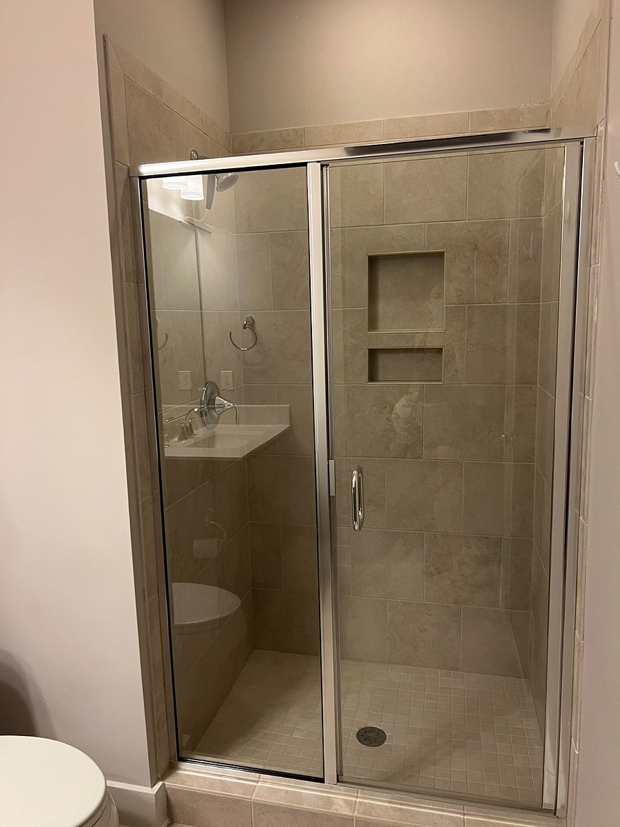 1st level Walk in shower