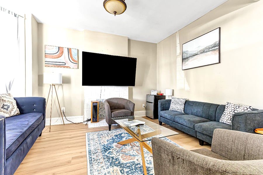 living room space
