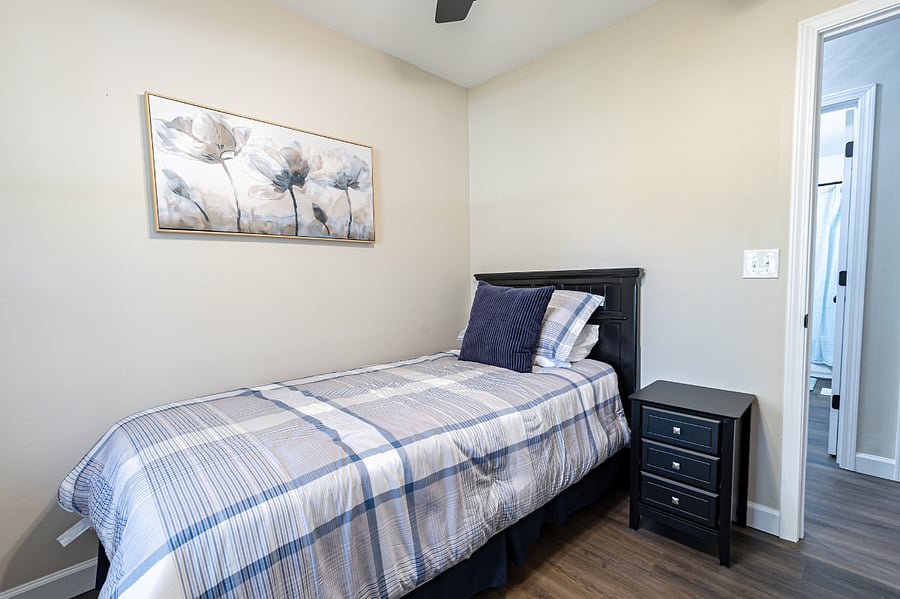 Bedroom 2 with Twin XL Bed