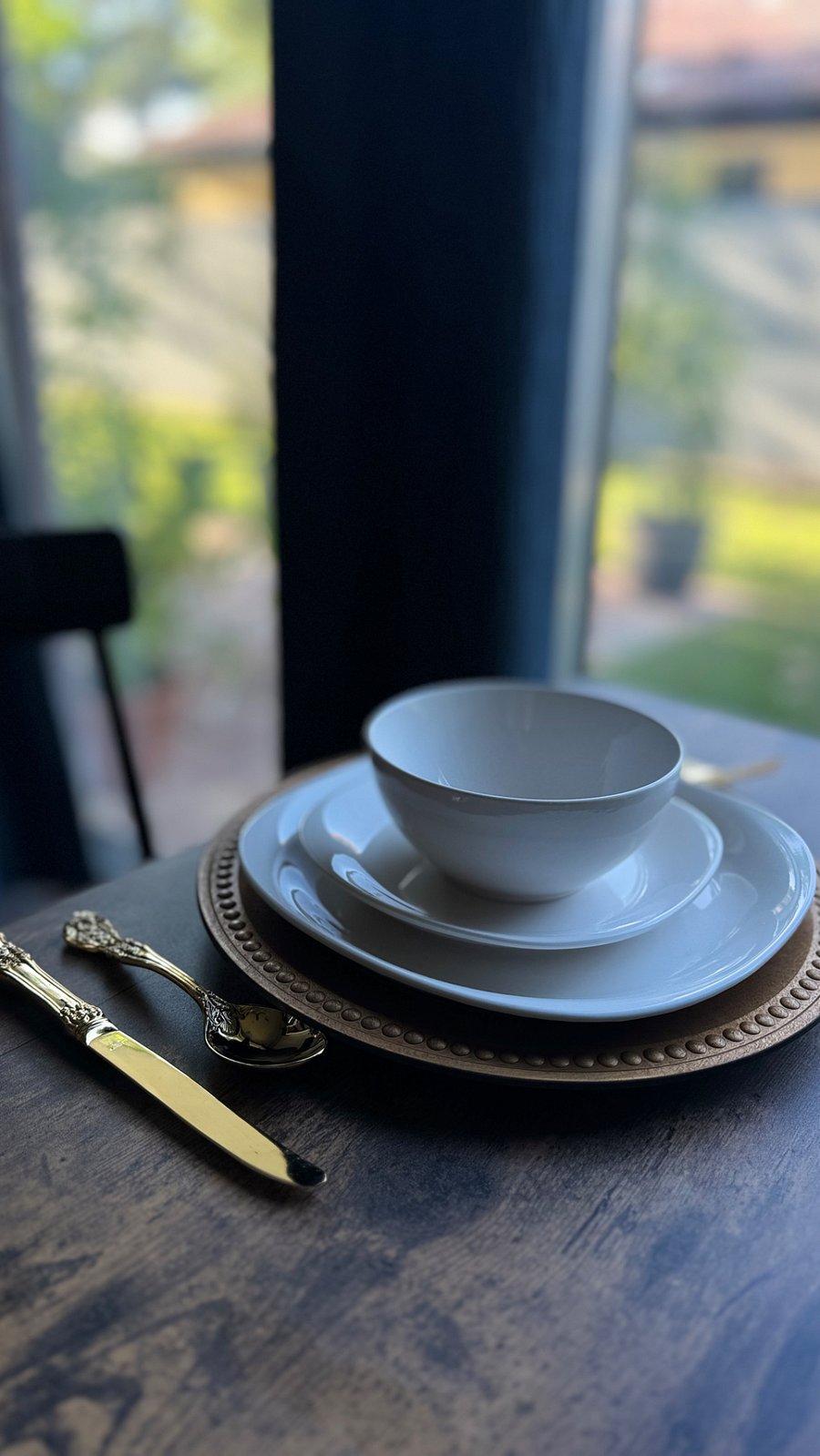 Exterior views from dining area