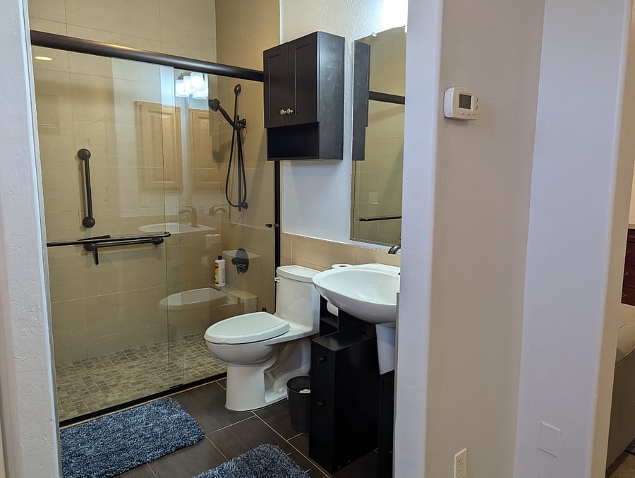 Private bathroom