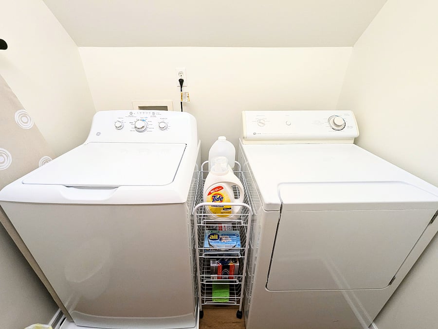 Full size washer and dryer