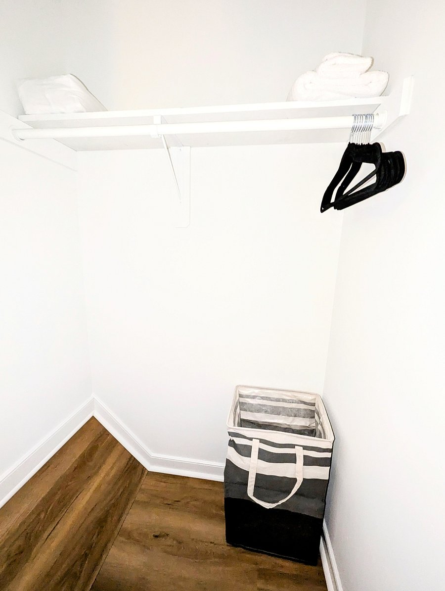 Bedroom closet space