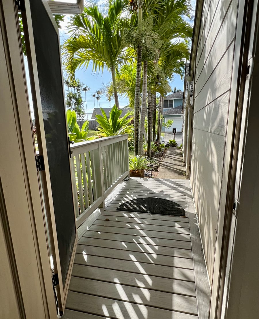 Front entrance