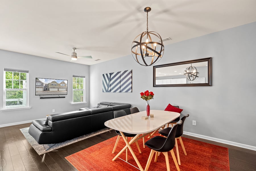 Dinning and living room