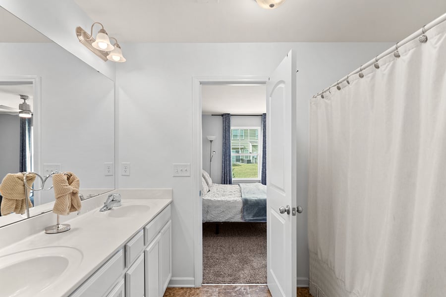 master bathroom