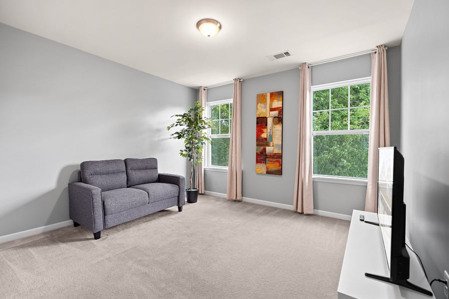 2nd bedroom comes with this living room next to it.