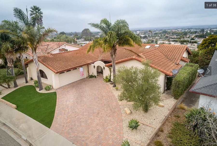 Aerial View of Front