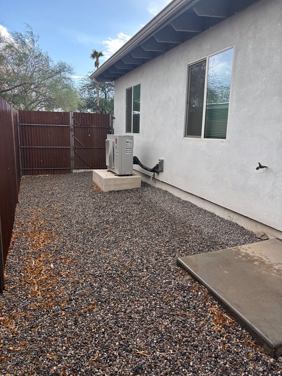 Backyard of Unit 2B