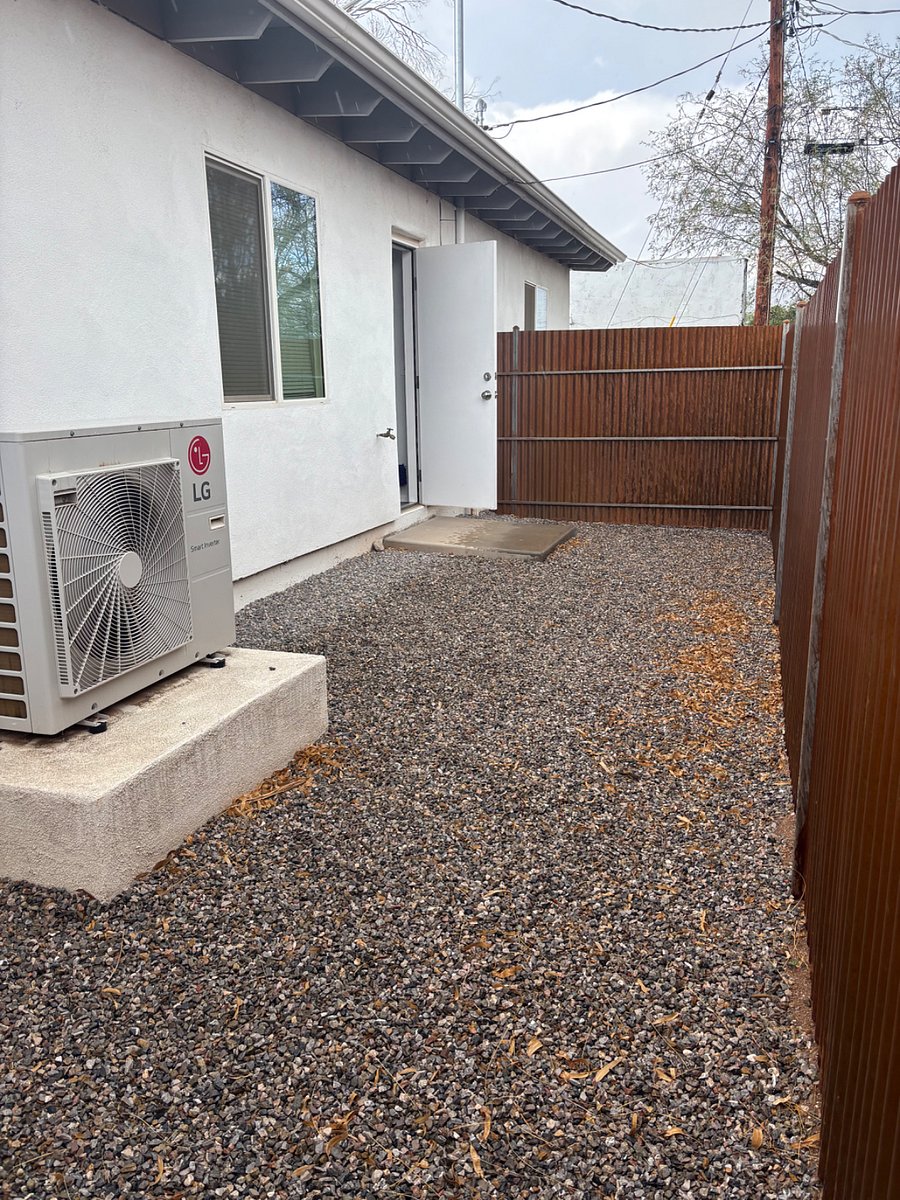 Backyard of Unit 2B