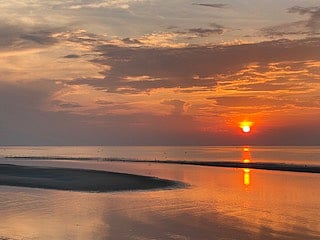 Sunset at Crosby Landing-5 min. away