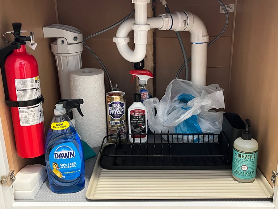 Cleaning supplies