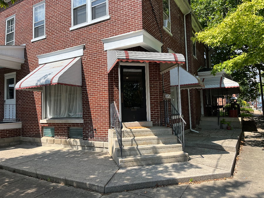 Exterior entrance!