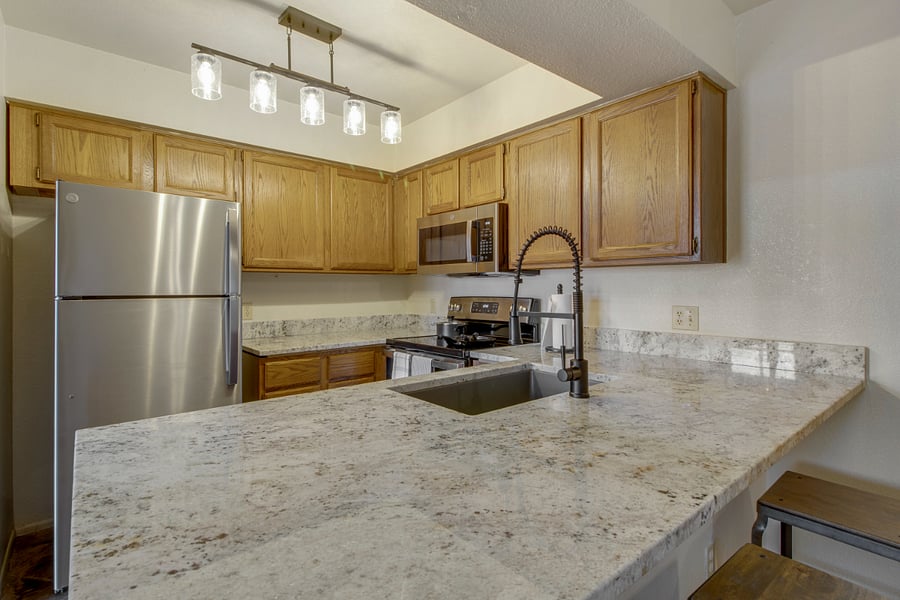 Granite countertops