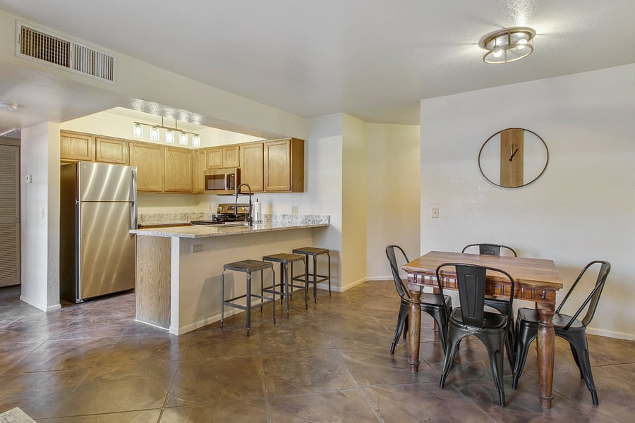 Dining and Kitchen Area