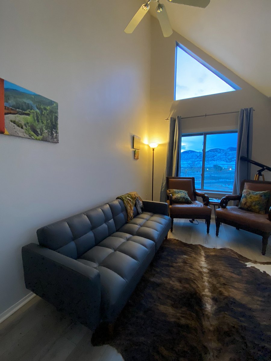 Mountain views from upstairs loft.