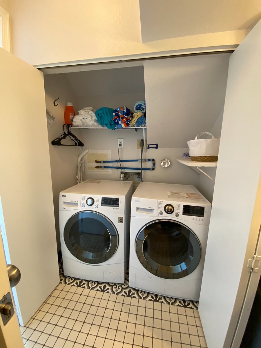 Interior laundry.