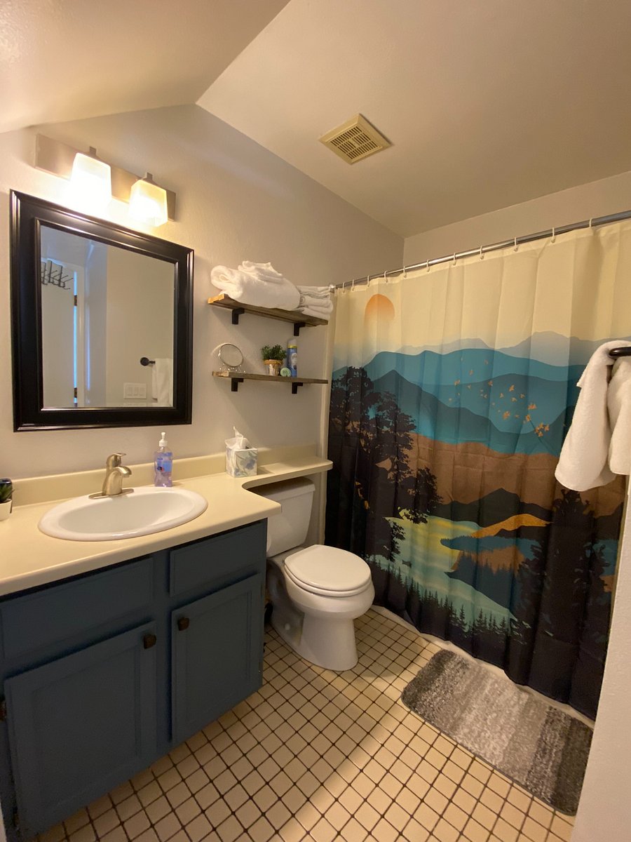 2nd floor full bath & also contains laundry.