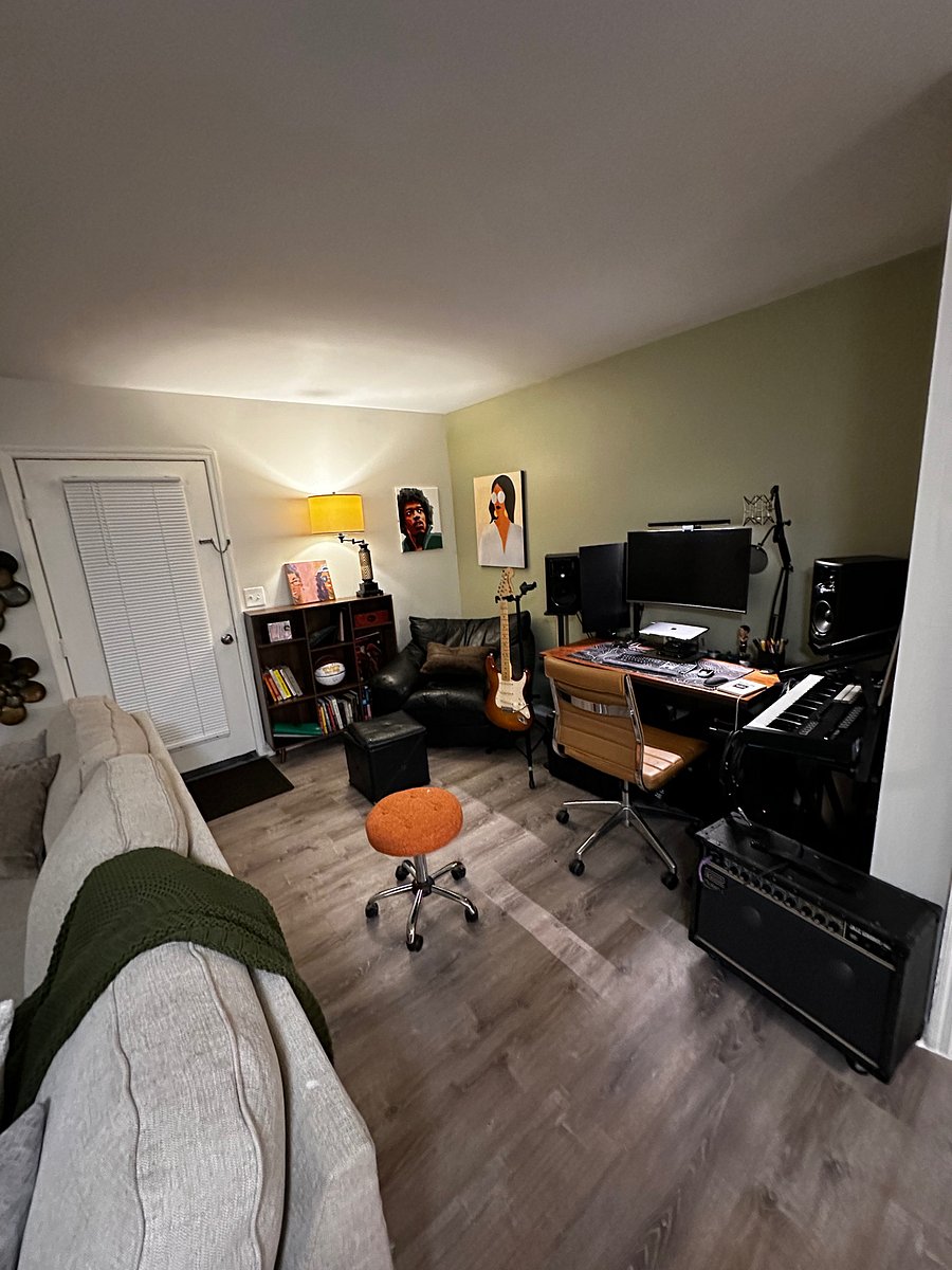 Work Area & Back Door