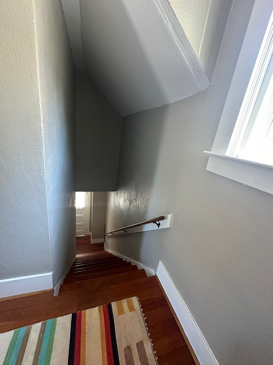 Front interior stairs.