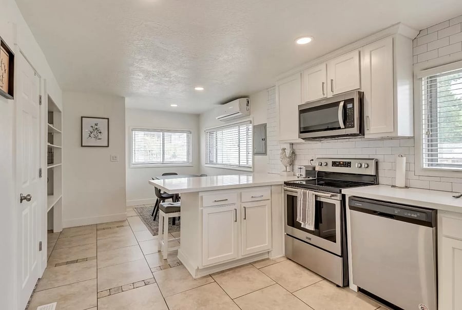First floor- kitchen/dining area