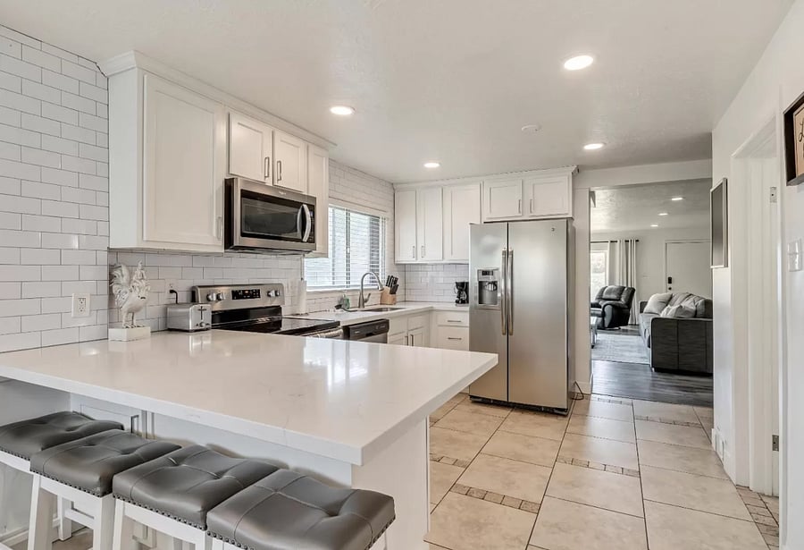 First floor- kitchen area
