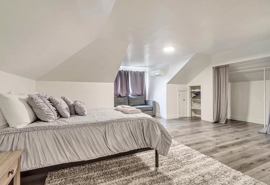 Second floor- master bedroom