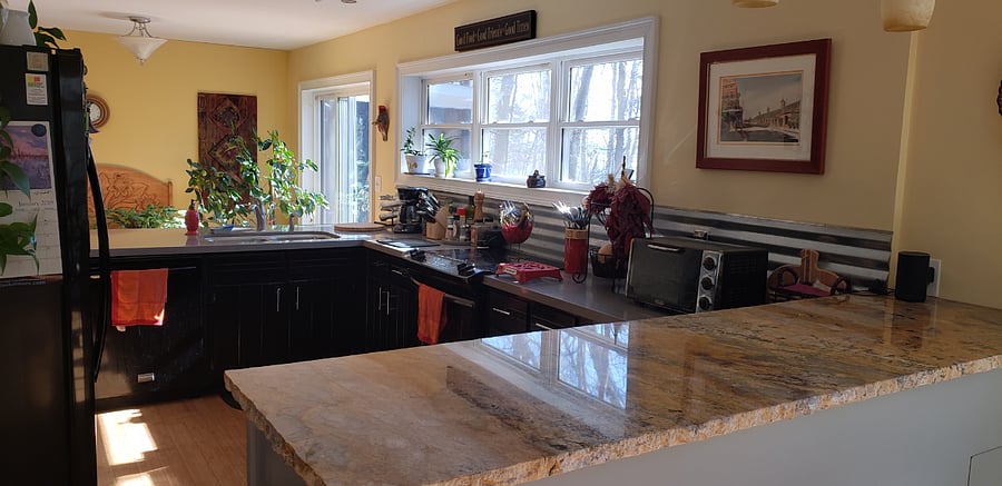 Well stocked kitchen