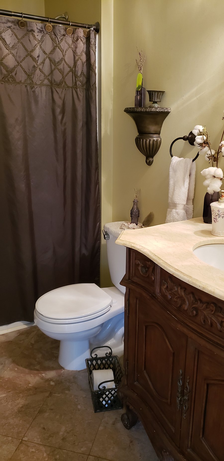 Shower in main bath